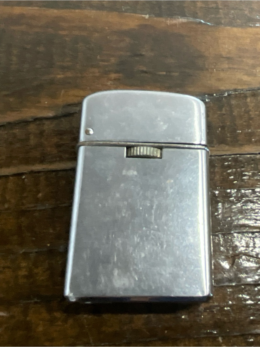 Vintage Sarome GAS Chrome Flip Top Lighter Japan Untested Collectible